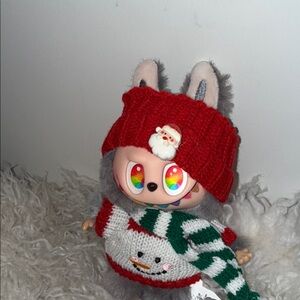 Labubu with Christmas Sweater